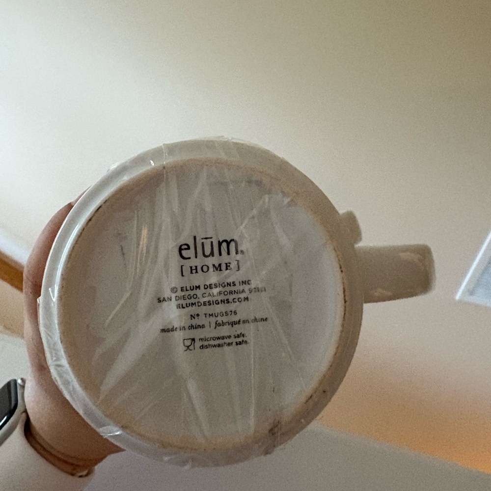 Elum Red Heart Patterned Mug Set - Picture 4 of 6